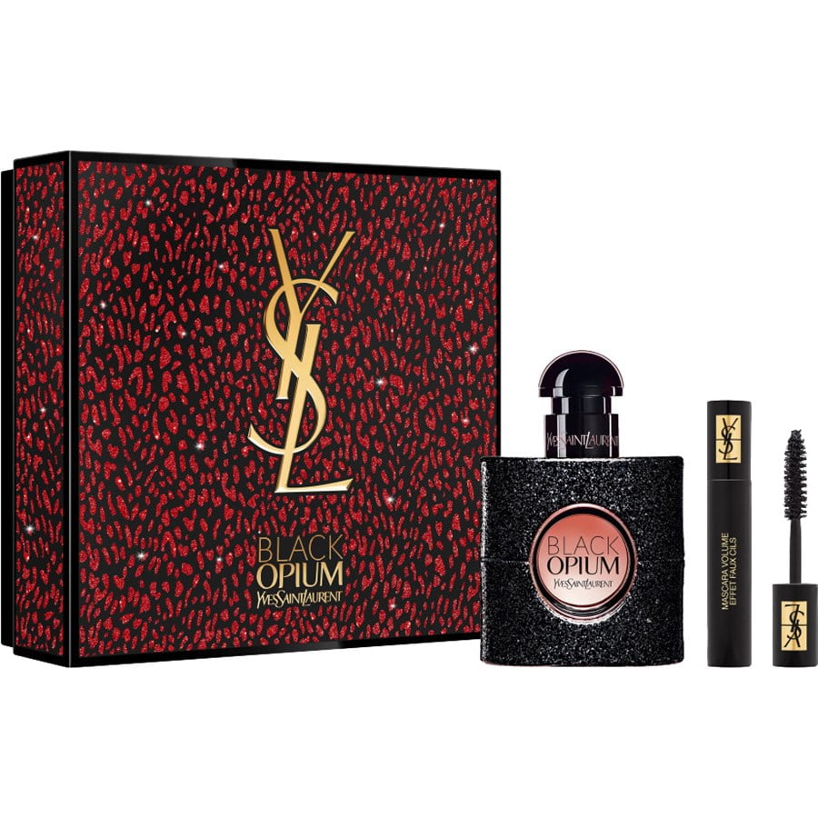 Kit Perfume YSL Eau de Parfum Black Opium + Rímel YSL